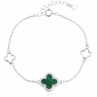 Сребърнa гривна Velia