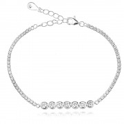 Сребърнa гривна Pure Sparkle