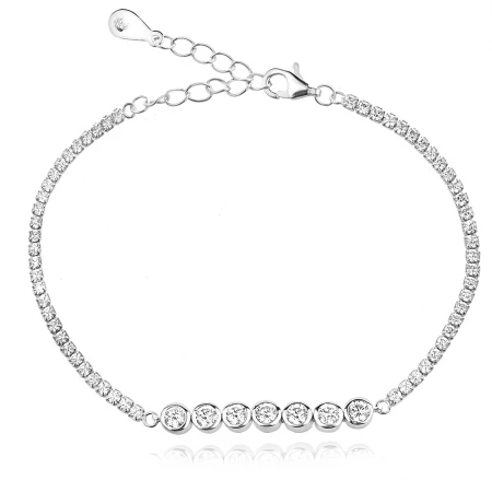 Сребърнa гривна Pure Sparkle