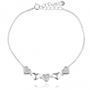 Сребърнa гривна Veya