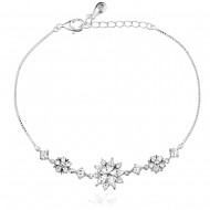Сребърнa гривна Flora Shine Сребърнa гривна Flora Shine