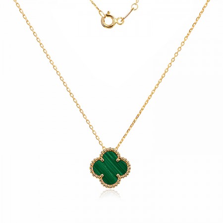 Златно колие Clover