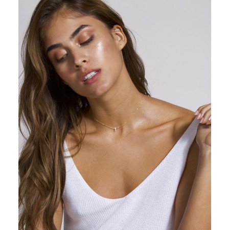 Златно колие с БУКВА