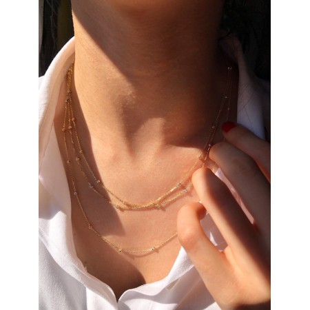 Златно колие  Color Balls Златно колие  Color Balls