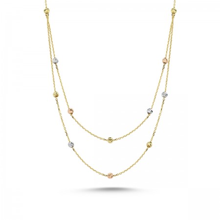 Златно колие  Color Balls  Златно колие  Color Balls