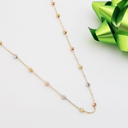 Златно колие Color Balls Златно колие Color Balls