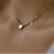 Златно колие Star Balls Златно колие Star Balls