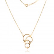 Златно колие Linea