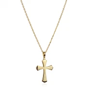 Златно колие Faith Cross