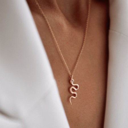 Златно колие Snake Златно колие Snake