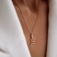 Златно колие Snake