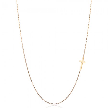 Златно колие с кръст