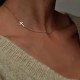 Златно колие с кръст - Колиета