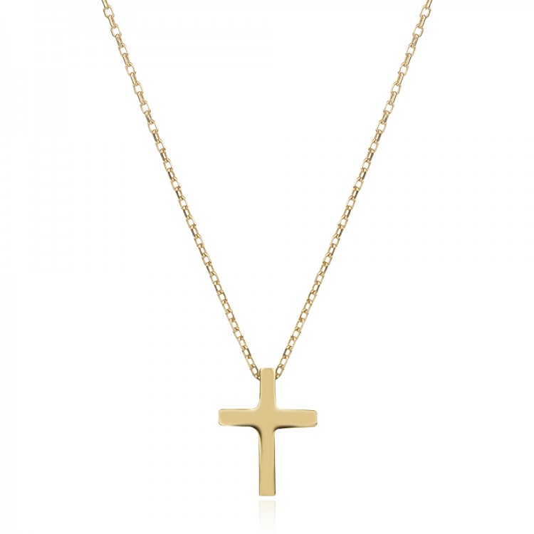 Златно Колие Mini Cross - Колиета