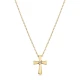 Златно Колие Mini Cross Stone Златно Колие Mini Cross Stone