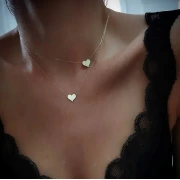 Златно колие Love