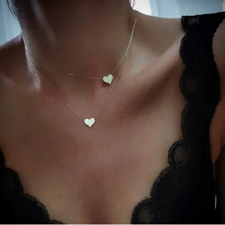 Златно колие Love Златно колие Love