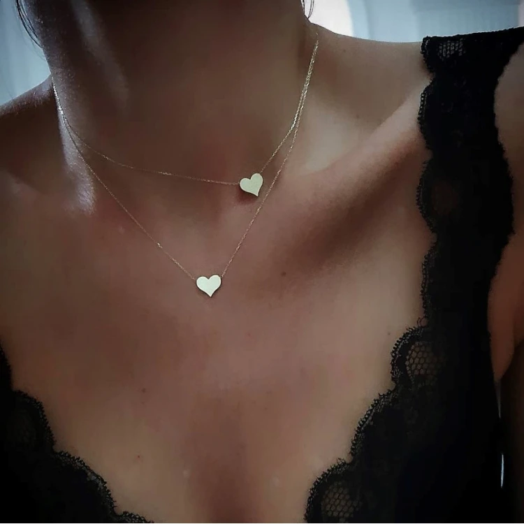 Златно колие Love Златно колие Love