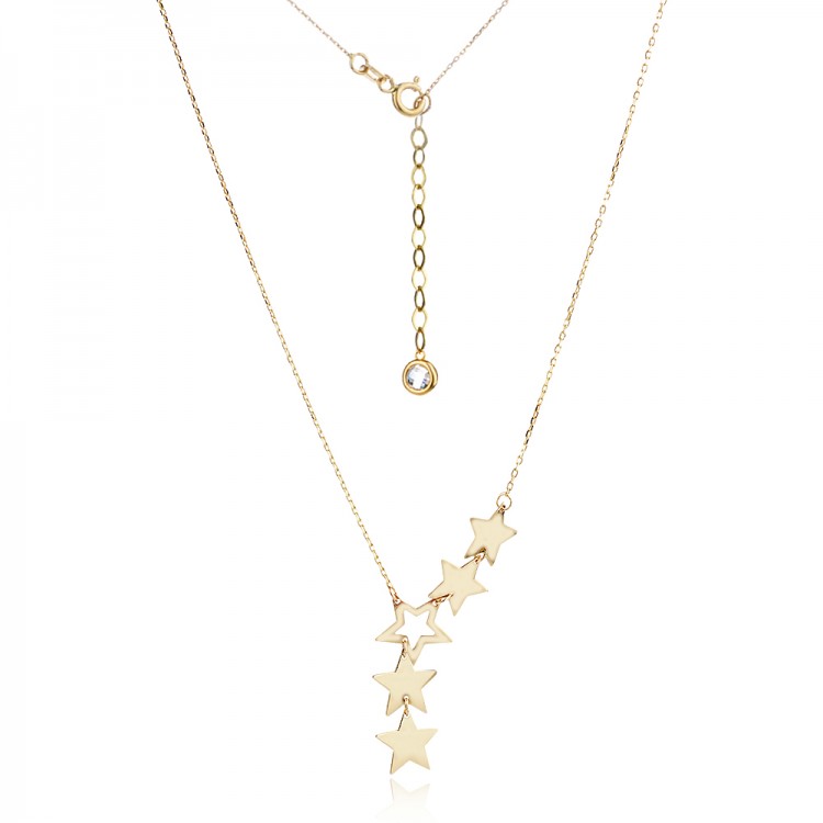 Златно колие Starlight - AMARA COLLECTION