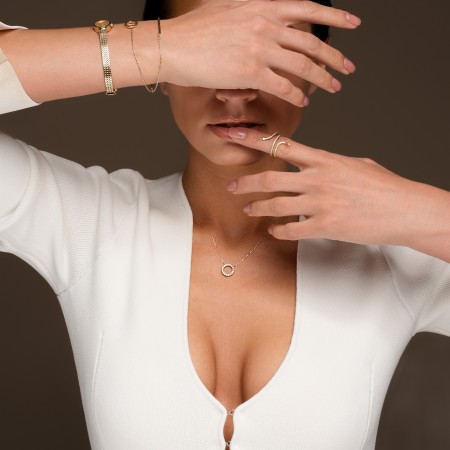 Златно колие Gold Love