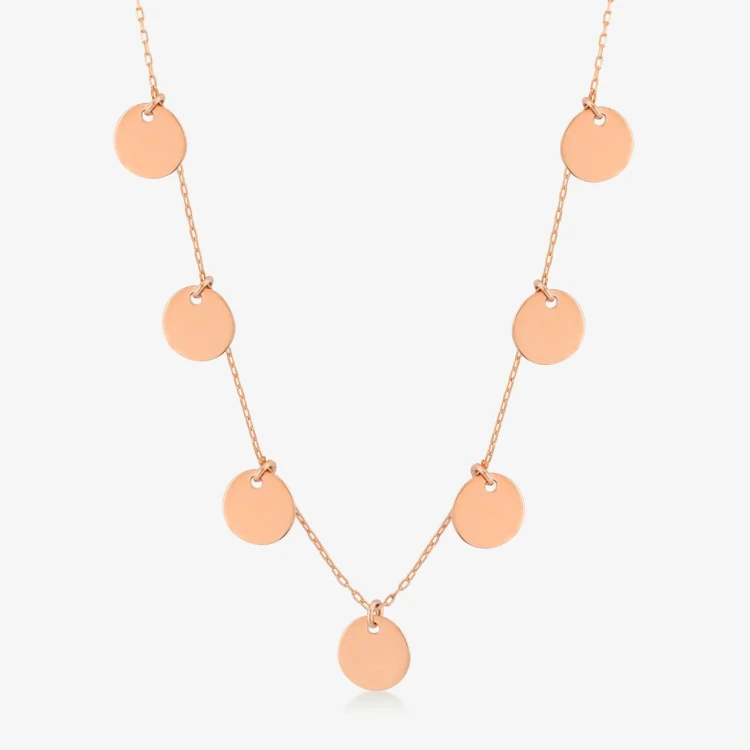 Златно колие Circles Златно колие Circles