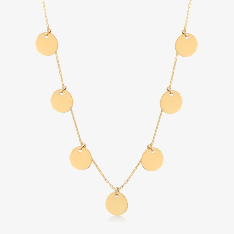 Златно колие Circles Златно колие Circles