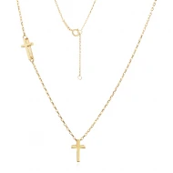 Златно колие  Double cross
