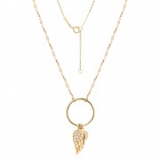 Златно колие Angel Wing