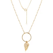 Златно колие Angel Wing