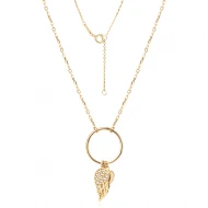 Златно колие Angel Wing