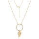 Златно колие Angel Wing - AMARA COLLECTION
