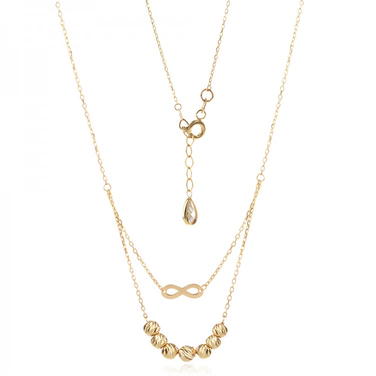 Златно колие Infinity (AMARA COLLECTION) Златно колие Infinity - AMARA COLLECTION