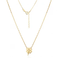 Златно колие Clover