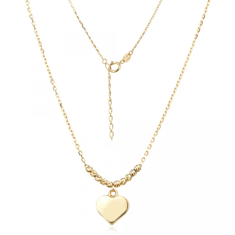 Златно колие Heart Златно колие Heart