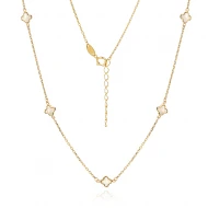 Златно колие Clover Nacre Златно колие Clover Nacre