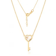 Златно колие Key Love Златно колие Key Love