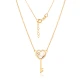 Златно колие Key Love Златно колие Key Love