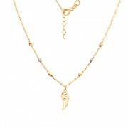 Златно колие Angel Wing