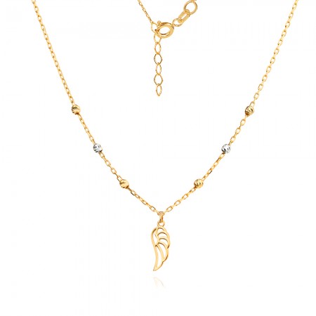 Златно колие Angel Wing