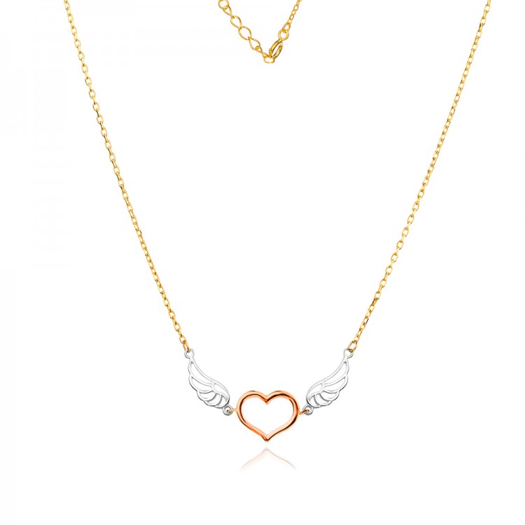 Златно колие Heart Wing - Колиета