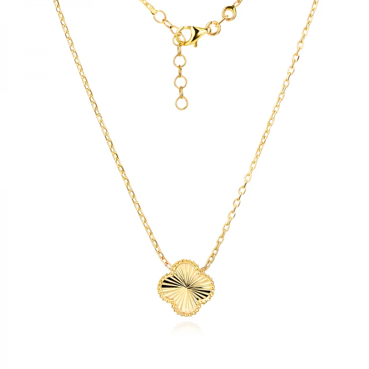 Златно колие Diamond Clover Златно колие Diamond Clover