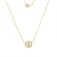 Златно колие Helia