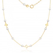 Златно колие с Cleef
