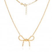 Златно колие Ribbon