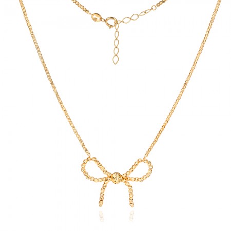 Златно колие Ribbon