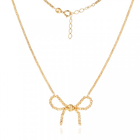 Златно колие Ribbon