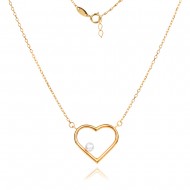 Златно колие с Pearl’s Kiss