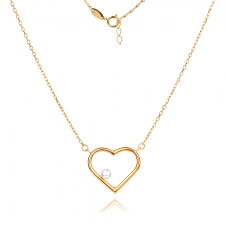 Златно колие с Pearl’s Kiss