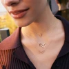 Златно Чокър колие с Кръстче