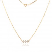 Златно колие Trio